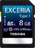 Toshiba 8 GB EXCERIA Type 1 SDHC UHS-I SD-X08T1 -  1